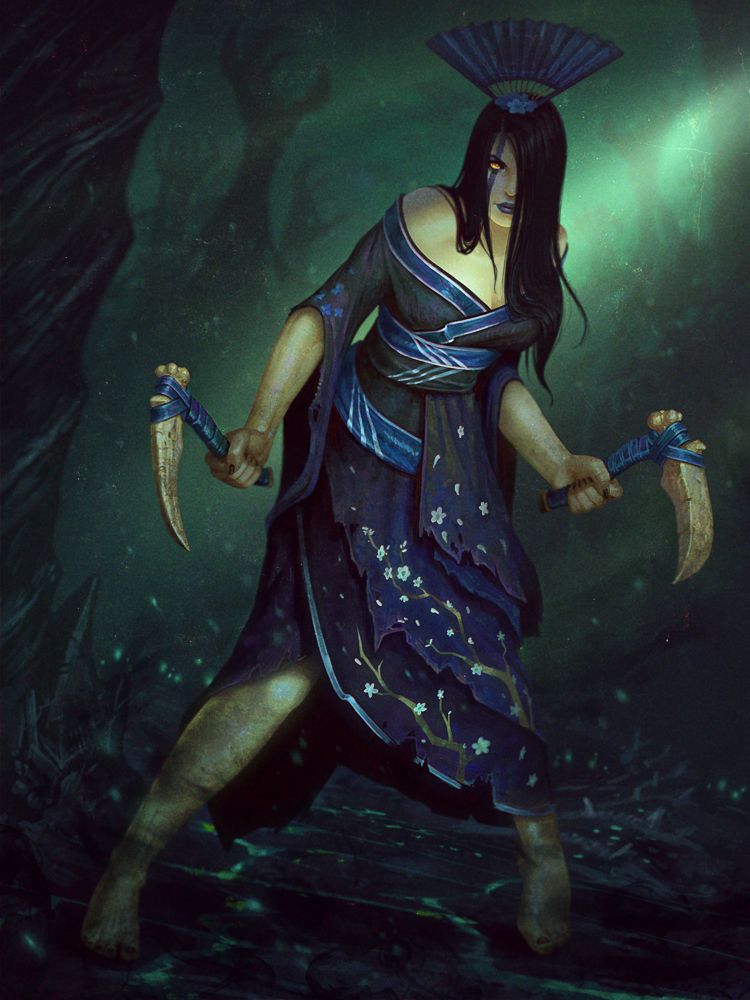 diosa de la muerte japonesa