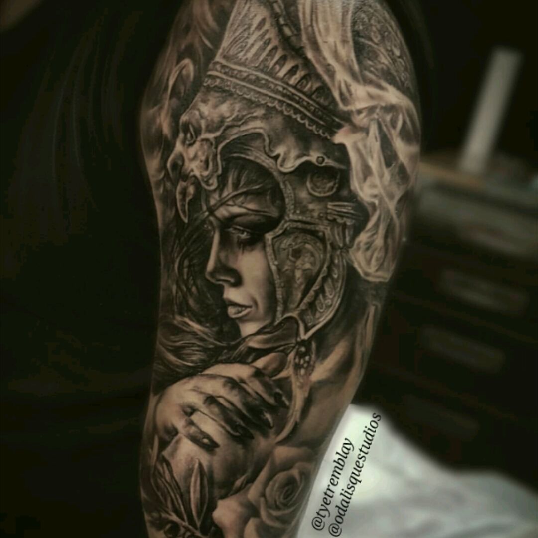 Tatuajes de Diosas griegas